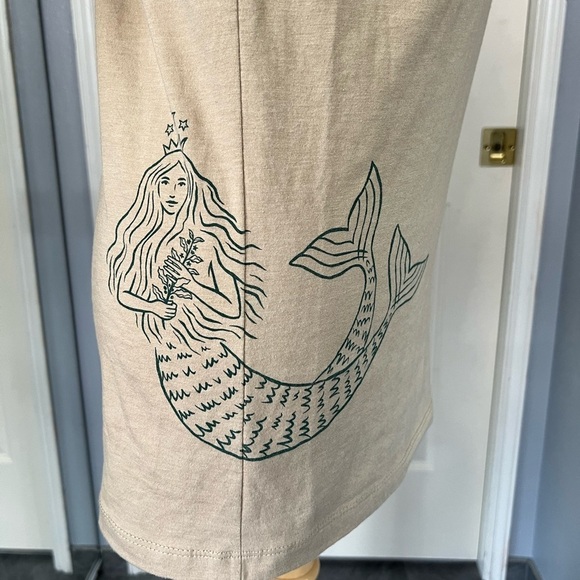 Starbucks Logo Mermaid Long Sleeve Crewneck T Shirt - Picture 2 of 6